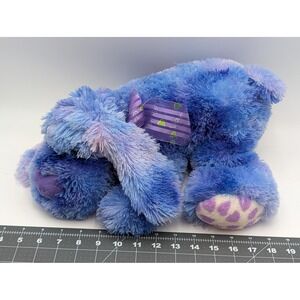 Chosun Plush Puppy Dog Blue Purple Floppy Spotted Paws Heart Nose‎ 19 Inch